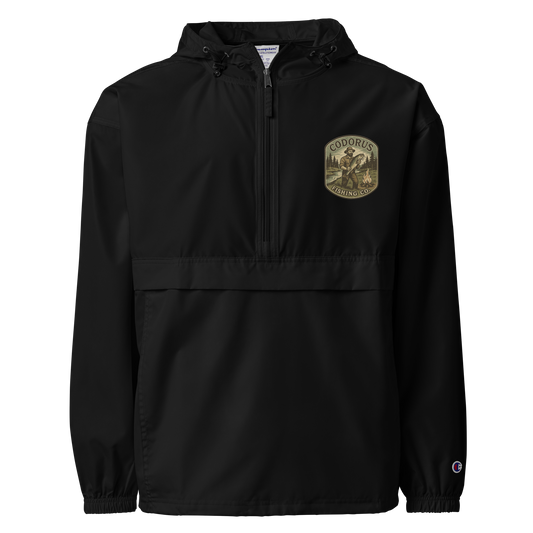 Embroidered Champion Packable Jacket