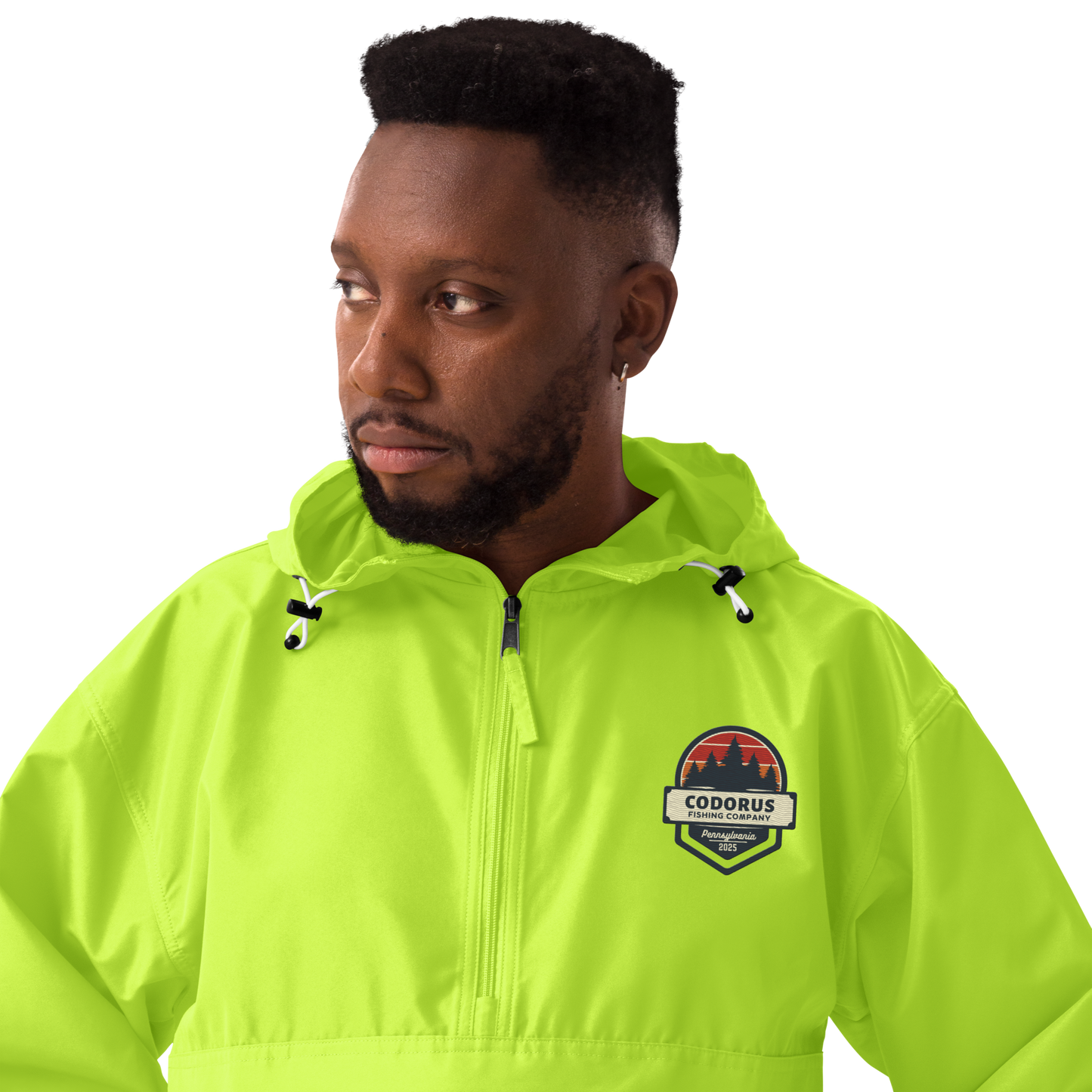 Embroidered Champion Packable Jacket