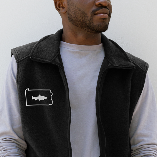 Men’s Columbia fleece vest