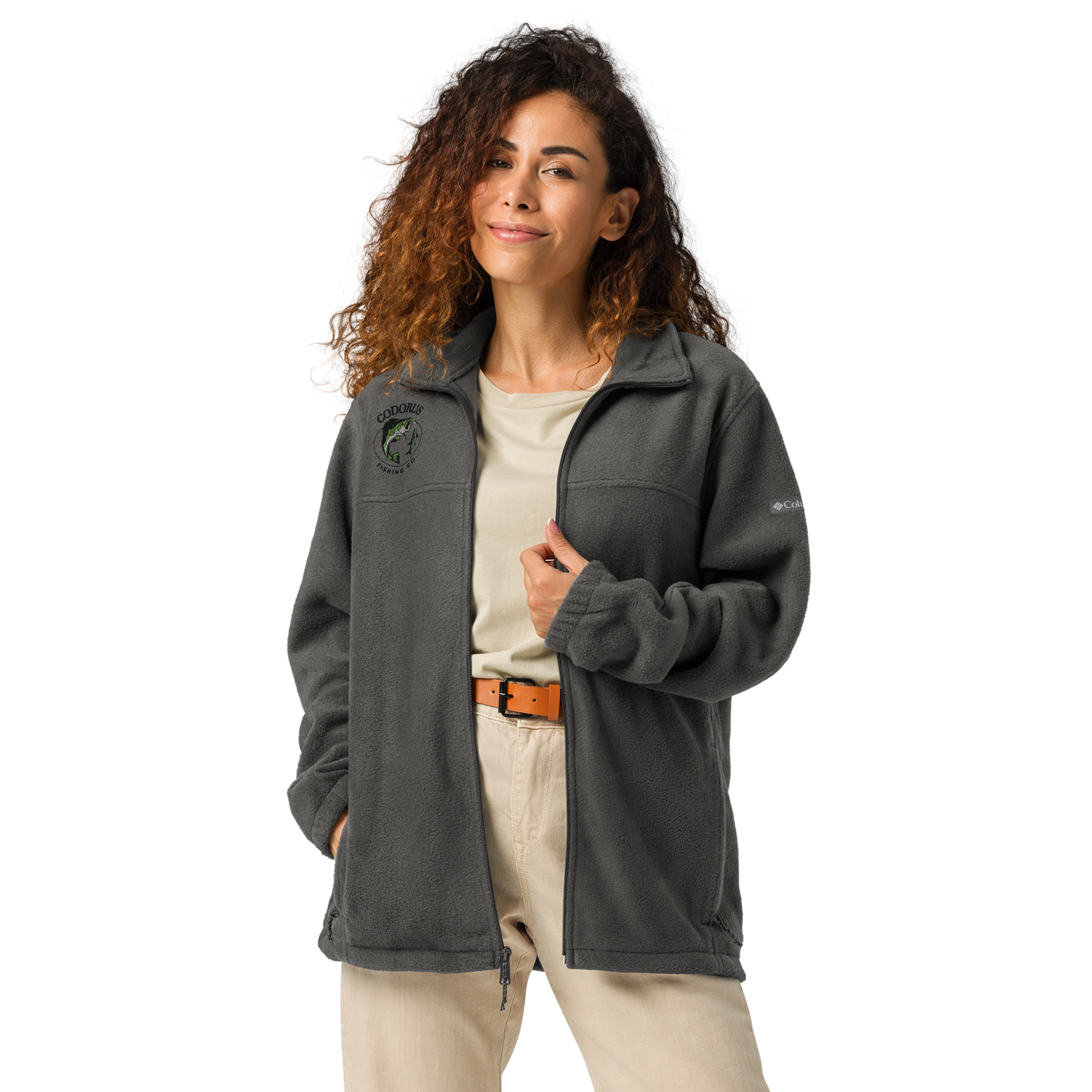 Unisex Columbia fleece jacket