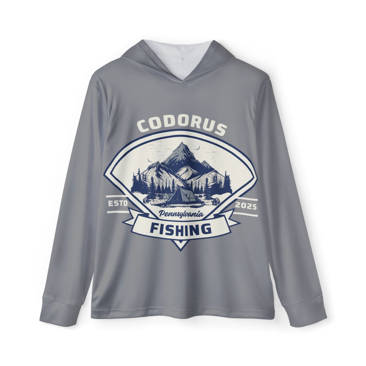 Codorus Fishing Graphic Hoodie - Men's Outdoor Sportswear for Fishing Enthusiasts