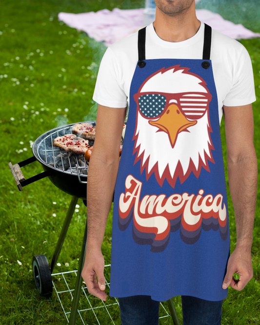 Codorus Fishing Co.™ "Freedom Flare" Patriotic Apron – Limited 4th of July Drop