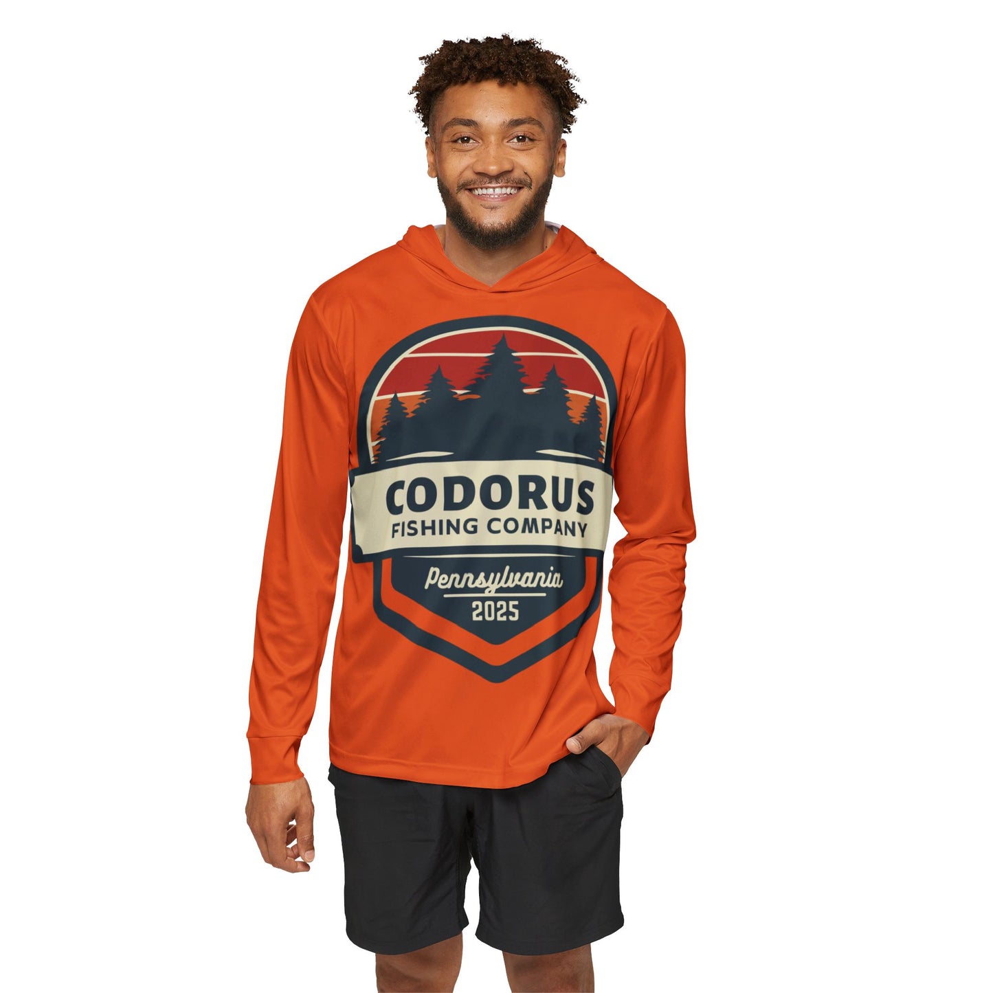 Outdoor Fishing Hoodie - Codorus Fishing Company Design