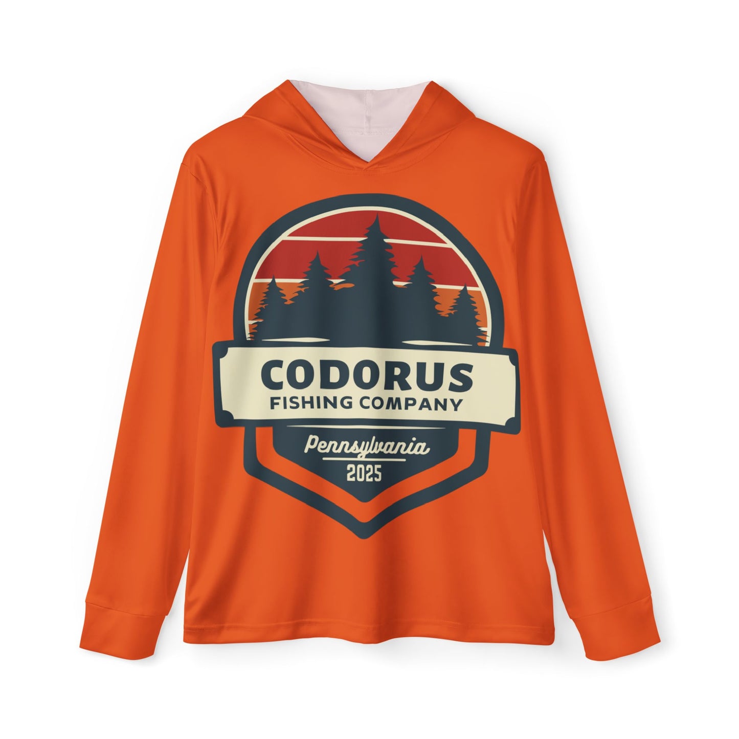 Outdoor Fishing Hoodie - Codorus Fishing Company Design
